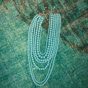 Aqua Statement Necklace